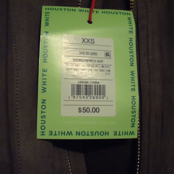 White Houston XXS Brown Jumpsuit woman's New with tags - Picture 5 of 8